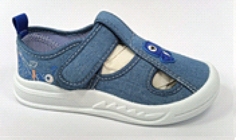 T-68194-F Син 26-2,27-2,28-2,29-2,30-2,31-2 Tom&Miki П/ботинки Повсед Сандалеты Текстиль, Текстиль, ПВХ Лето Муж