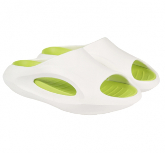 QL0935W White-Green Бел 36/37-4,38/39-4,40/41-4 Antilopa Туфли Пляж Шлепанцы/Пантолеты ЭВА, Без подклада Лето жен