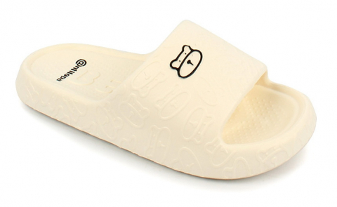 GH02 Milk молочный 30/31-4,32/33-4,34/35-4 Antilopa Туфли Пляж Шлепанцы/Пантолеты ЭВА, Без подклада, ЭВА Лето жен