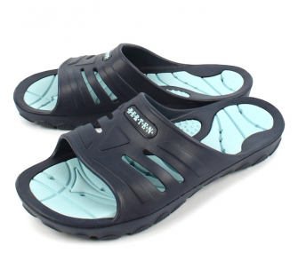 QL1952M (24) Navy Син 40-1,41-2,42-3,43-3,44-2,45-1 Antilopa Туфли Пляж Шлепанцы/Пантолеты ЭВА, Без подклада Лето Муж