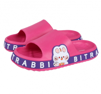 QL3365K Pink Роз 30-2,31-2,32-2,33-2,34-2,35-2 Antilopa Туфли Пляж Шлепанцы/Пантолеты ЭВА, Без подклада Лето жен