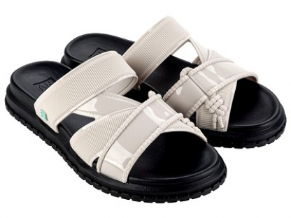 18854-AU438 Бел 35/36-1,37-1,38-2,39-3,40-3,41/42-2 Zaxy Туфли Пляж Шлепанцы/Пантолеты ПВХ, Без подклада, ПВХ Лето жен