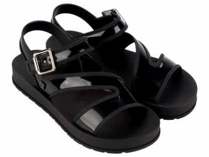 18855-AT653 Чёр 35/36-1,37-1,38-2,39-3,40-3,41/42-2 Zaxy Туфли Пляж Сандалии ПВХ, Без подклада, ПВХ Лето жен