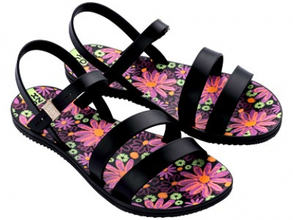 82898-BC106 Чёр 35/36-1,37-1,38-2,39-3,40-3,41/42-2 Zaxy Туфли Повсед Сандалии ПВХ, Без подклада, ПВХ Лето жен