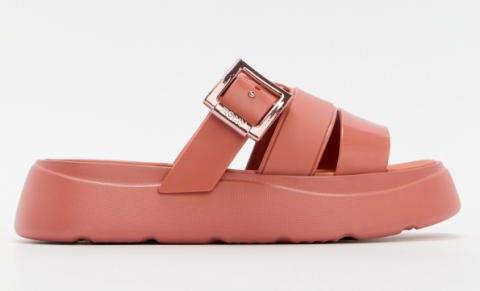 18853-AU586 Темно-розовый 35/36-1,37-2,38-3,39-3,40-2,41/42-1 Zaxy Туфли Пляж Шлепанцы/Пантолеты ПВХ, Без подклада, ПВХ Лето жен