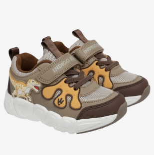 90-547B Беж 25-2,26-2,27-2,28-2,29-2,30-2 Indigo kids П/ботинки Актив.отдых Кроссовки Иск.мат, Текстиль, ЭВА В/О Муж