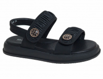 R037311681BK Чёр 33-1,34-2,35-2,36-2,37-1 Сказка Туфли Повсед Сандалии Иск.мат, Иск.кожа Лето жен