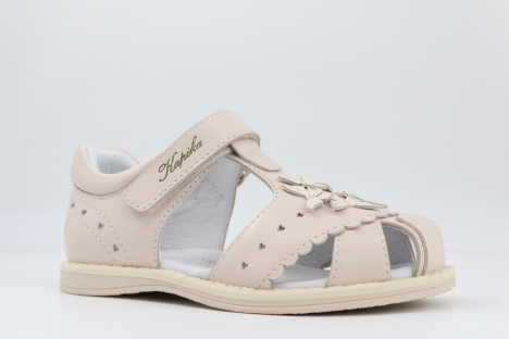 321003-2 Беж 25-1,26-1,27-1,28-1,29-1 Kapika П/ботинки Повсед Сандалеты Нат.кожа, Кожподклад, ТЭП (термоэластопласт) Лето жен