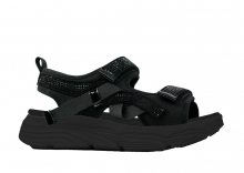 34595-2 Чёр 35-1,36-1,37-1,38-1,39-1 Kapika Туфли Повсед Сандалии Иск.мат, Текстиль, ЭВА/резина Лето жен