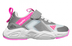 721244-1 серый-розовый 23-1,24-1,25-1,26-1,27-1,28-1,29-1,30-1 Kapika П/ботинки Актив.отдых Кроссовки Иск.мат, Текстиль, ЭВА/ТЭП В/О жен