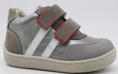 51589ут-2 Сереб 21-1,22-1,23-1,24-1,25-1 Kapika Ботинки Повсед Оксфорд Нат.кожа, Байка/Флис, ТЭП (термоэластопласт) В/О жен