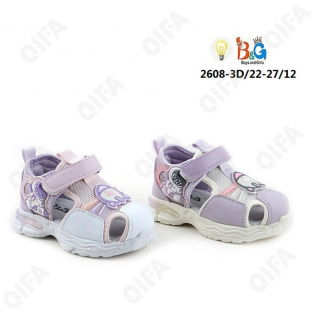 RC51_W2608-3D Микс 22-2,23-2,24-2,25-2,26-2,27-2 Boys and Girls П/ботинки Повсед Сандалеты Иск.мат, Текстиль, ЭВА (EVA-Этиленвинилацетат) Лето жен