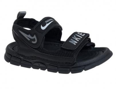 R703391551BK Чёр 32-1,33-2,34-1,35-1,36-2,37-1 Сказка Туфли Актив.отдых Сандалии Иск.мат, Кожподклад Лето Муж