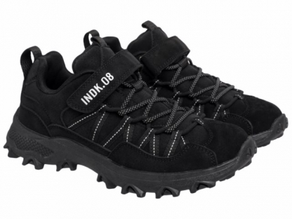 92-5075Z Чёр 33-2,34-2,35-2,36-2,37-2 Indigo kids П/ботинки Актив.отдых Кроссовки Иск.мат, Текстиль, ЭВА / ТЭП В/О Муж