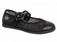 30-525D Чёр 31-2,32-2,33-2,34-2,35-2 Indigo kids Туфли Повсед Mary Jane Текстиль, Текстиль, ТЭП Лето жен