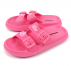 QL122K Pink Роз 30-2,31-2,32-2,33-2,34-2,35-2 Antilopa Туфли Пляж Шлепанцы/Пантолеты ЭВА, Без подклада Лето жен