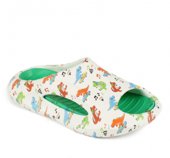 QL1520K White Dinosaur Бел 30/31-4,32/33-4,34/35-4 Antilopa Туфли Пляж Шлепанцы/Пантолеты ЭВА, Без подклада Лето жен