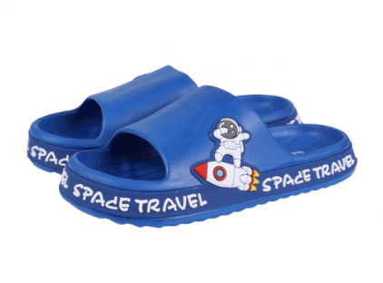QL3365K Blue Гол 30-2,31-2,32-2,33-2,34-2,35-2 Antilopa Туфли Пляж Шлепанцы/Пантолеты ЭВА, Без подклада Лето Муж