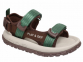 22-910D Коричневый / зелёный 27-2,28-2,29-2,30-2,31-2,32-2 Indigo kids Туфли Актив.отдых Сандалии Текстиль, Текстиль, ЭВА Лето Муж