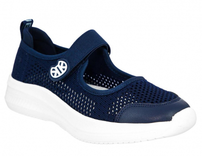 LCW_25-17_navy 30-1,31-1,32-1,33-1,34-1,35-1,36-1,37-1 Kedberry Туфли Школа Mary Jane Текстиль, Текстиль, кожа Лето жен