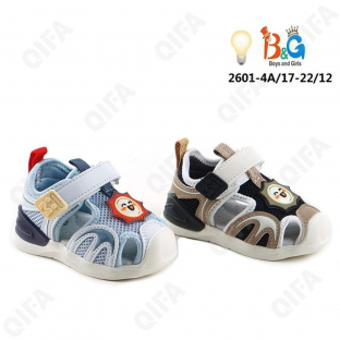 RC51_W2601-4A Микс 17-2,18-2,19-2,20-2,21-2,22-2 Boys and Girls П/ботинки Повсед Сандалеты Иск.мат, Текстиль, ЭВА (EVA-Этиленвинилацетат) Лето Муж