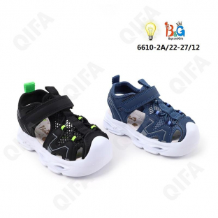 RC51_6610-2A Микс 22-2,23-2,24-2,25-2,26-2,27-2 Boys and Girls Туфли Актив.отдых Сандалеты Иск.мат, Текстиль, ЭВА (EVA-Этиленвинилацетат) Лето Муж