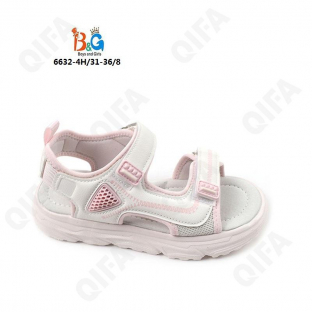 RC51_6632-4H Роз 31-1,32-1,33-2,34-2,35-1,36-1 Boys and Girls Туфли Актив.отдых Сандалии Иск.мат, Текстиль, ЭВА (EVA-Этиленвинилацетат) Лето жен
