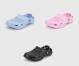 RL2606 Микс черный,розовый,голубой 36-3,37-3,38-3,39-3,40-3,41-3 Tingo Туфли Пляж Кроксы ЭВА, Без подклада, ЭВА Лето жен