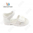 RC51_6622-3C Бел 27-1,28-1,29-2,30-2,31-1,32-1 Boys and Girls Туфли Повсед Сандалеты Иск.мат, Иск.кожа, ЭВА (EVA-Этиленвинилацетат) Лето жен