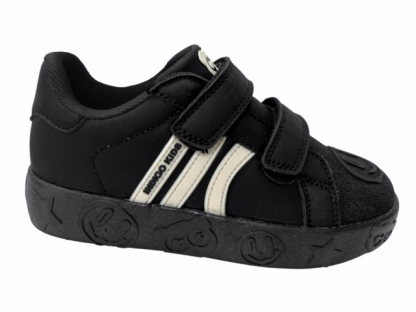 40-5030M Чёр 31-2,32-2,33-2,34-2,35-2 Indigo kids П/ботинки Актив.отдых Полукеды Иск.мат, Текстиль, ТЭП В/О Муж