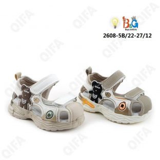 RC51_W2608-5B Микс 22-2,23-2,24-2,25-2,26-2,27-2 Boys and Girls П/ботинки Повсед Сандалеты Иск.мат, Текстиль, ЭВА (EVA-Этиленвинилацетат) Лето Муж