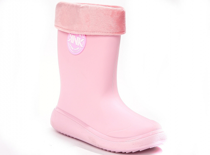 EWW_30688_pink 30-1,31-1,32-1,33-1,34-1,35-1 Kedberry Сапоги Повсед Веллингтон ПВХ, Чулок Х/Б, ПВХ В/О жен