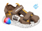 22-334C Кор 25-2,26-2,27-2,28-2,29-2 Indigo kids Туфли Актив.отдых Сандалеты Иск.мат, Текстиль, ЭВА Лето Муж
