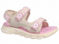 22-626A Бежевый / розовый 28-2,29-2,30-2,31-2,32-2,33-2 Indigo kids Туфли Актив.отдых Сандалии Иск.мат, Текстиль, ПУ Лето жен