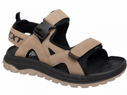 22-645A Песочный 33-2,34-2,35-2,36-2,37-2 Indigo kids Туфли Актив.отдых Сандалии Иск.мат, Текстиль, ПУ Лето Муж