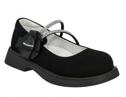 YLA_22725-06_black 29-1,30-1,31-1,32-1,33-1,34-1 Kedberry Туфли Школа Mary Jane Иск.мат, Кожподклад, ТЭП Лето жен