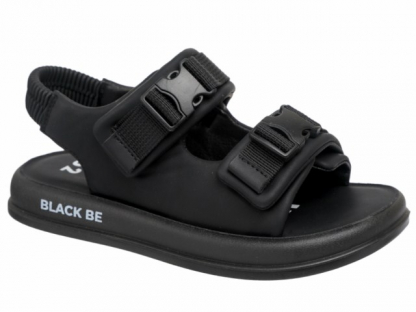 222-005D Чёр 32-2,33-2,34-2,35-2,36-2,37-2 Indigo kids Туфли Повсед Сандалии Иск.мат, Иск.кожа, ПУ Лето жен