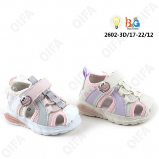 RC51_W2602-3D Микс 17-2,18-2,19-2,20-2,21-2,22-2 Boys and Girls П/ботинки Повсед Сандалеты Иск.мат, Текстиль, ЭВА (EVA-Этиленвинилацетат) Лето жен