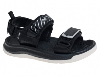 R508891707BK Чёр 32-1,33-1,34-2,35-1,36-1,37-2 Сказка Туфли Актив.отдых Сандалии Иск.мат, Кожподклад Лето Муж