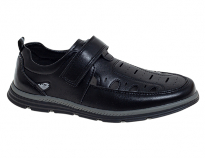 R326394503BK Чёр 33-1,34-2,35-2,36-2,37-1 Сказка П/ботинки Школа Сандалеты Иск.мат, Кожподклад Лето Муж