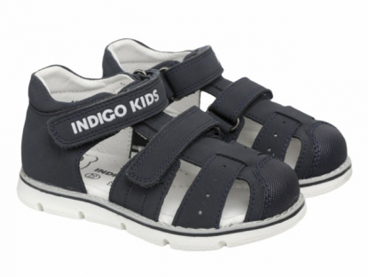 15-570A2 23-2,24-2,25-2,26-2,27-2,28-2 Indigo kids П/ботинки Орто/проф Сандалеты Нат.кожа, Кожподклад, ТЭП Лето Муж