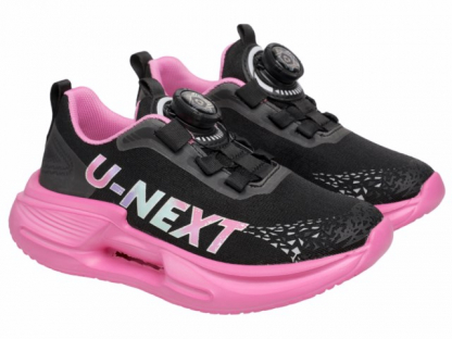 92-2205D Чёрный / фуксия 32-2,33-2,34-2,35-2,36-2,37-2 Indigo kids П/ботинки Актив.отдых Кроссовки Иск.мат, Текстиль, ЭВА В/О жен