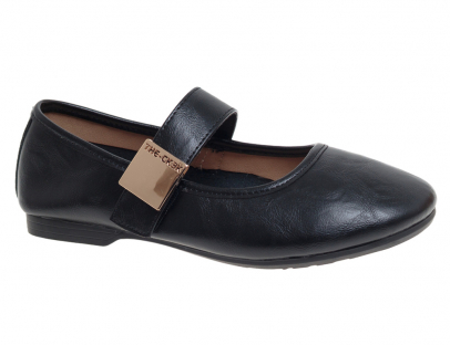 R835314541BK Чёр 32-1,33-1,34-2,35-2,36-1,37-1 Сказка Туфли Школа Mary Jane Иск.мат, Иск.кожа Лето жен