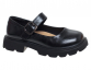 R600514435BK Чёр 32-1,33-1,34-2,35-2,36-1,37-1 Сказка Туфли Школа Mary Jane Иск.мат, Иск.кожа Лето жен