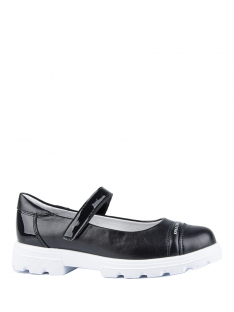 231073п-2 Син 31-1,32-1,33-1,34-1,35-1 Kapika Туфли Школа Mary Jane Иск.мат, Кожподклад, ЭВА/резина Лето жен