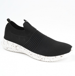 AL 30048 Чёр 34-1,35-1,36-1,37-1,38-1,39-1 Antilopa П/ботинки Школа Слипоны Текстиль, Текстиль Лето Муж