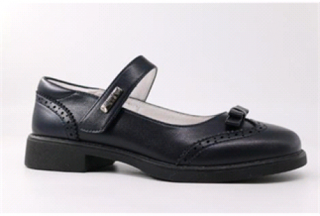 231902п-1 Син 32-1,33-1,34-1,35-1,36-1 Kapika Туфли Школа Mary Jane Иск.мат, Кожподклад, Полимерный материал (Резина) Лето жен