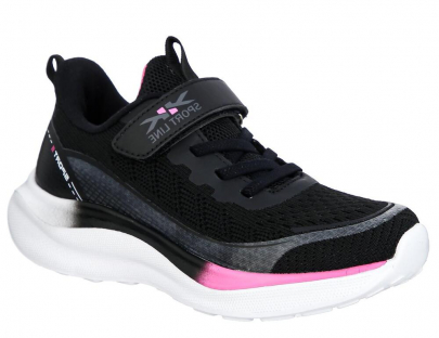 VYI_60763_black-fuxia 32-1,33-1,34-1,35-1,36-1,37-1,38-1,39-1 Kedberry П/ботинки Актив.отдых Кроссовки Текстиль, Текстиль, ЭВА В/О жен