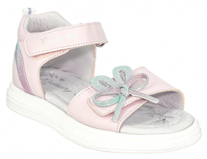 LIO_1235-02_pink 25-2,26-2,27-2,28-2 Kedberry Туфли Повсед Сандалеты Иск.мат, Кожподклад, ЭВА Лето жен