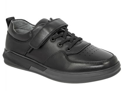 DJH_252-50_black 37-1,38-2,39-2,40-2,41-1 Kedberry П/ботинки Школа Оксфорд Иск.мат, Кожподклад, ТЭП В/О Муж